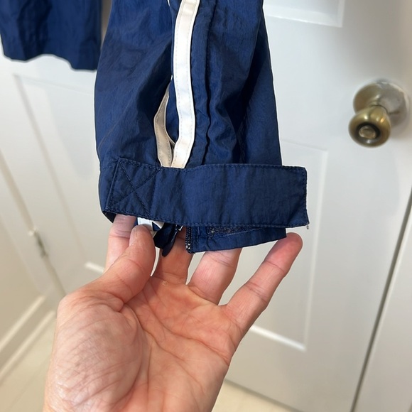 Adidas men’s Blue Jogger track pants with White Stripes size large. - Picture 7 of 12